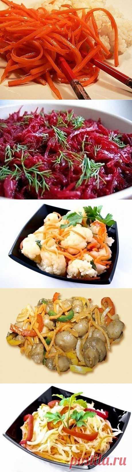 Салаты корейские