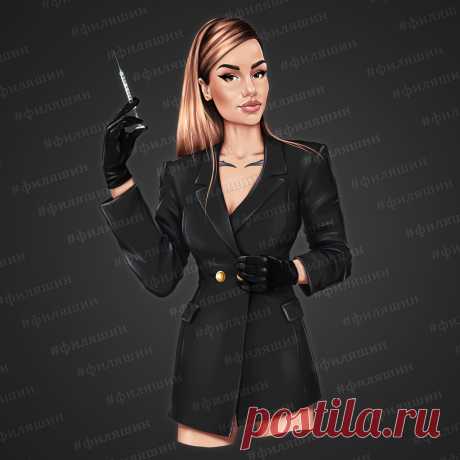Цифровая аватарка по фото на чёрном фоне. Для заказа аватарки пишите в директ или по сылке с картинки