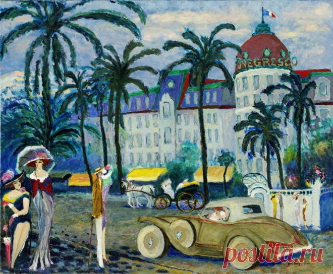 французский художник - постимпрессионист ,гравер, литограф Рамон Дилли