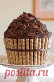 украшаем тортик