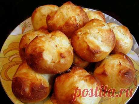 Пышные сырные булочки на сметане &quot;Пражские&quot;. Всего 4 ингредиента | Вкусно и полезно | Яндекс Дзен