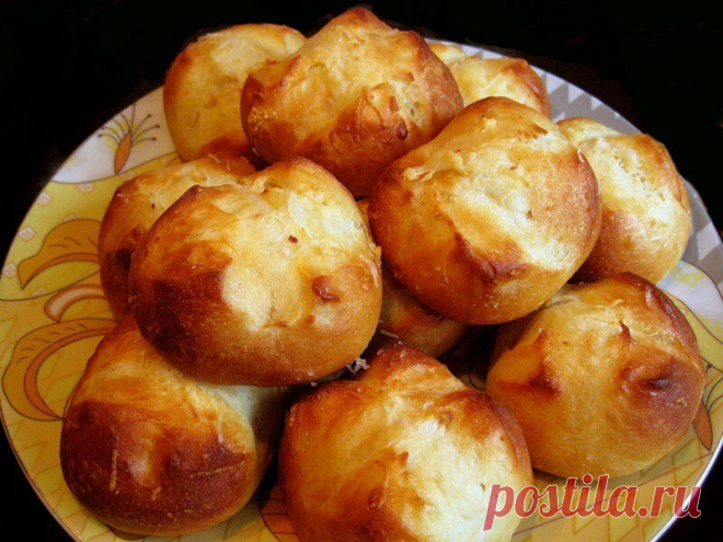 Пышные сырные булочки на сметане "Пражские". Всего 4 ингредиента | Вкусно и полезно | Яндекс Дзен
