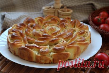 Пирог Хризантема - рецепт - как приготовить - ингредиенты, состав, время приготовления - Леди Mail.Ru