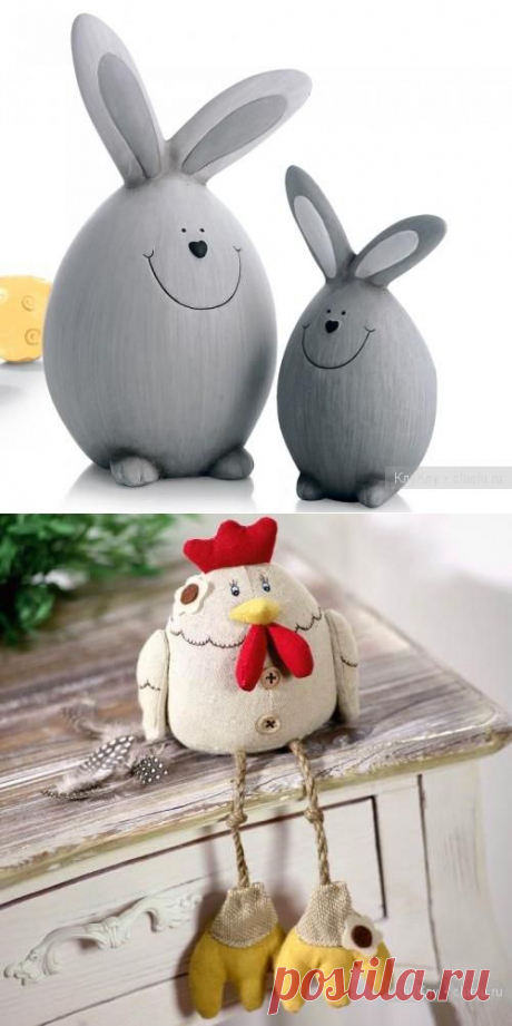 Пасхальные идеи для дома - украшаем интерьер / Интерьер, дизайн - фото, мастер классы / КлуКлу. Рукоделие - бисероплетение, квиллинг, вышивка крестом, вязание