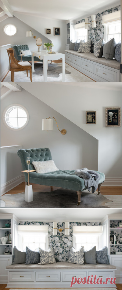 Room of the Day: Storage Space Turned Classy Dressing Room