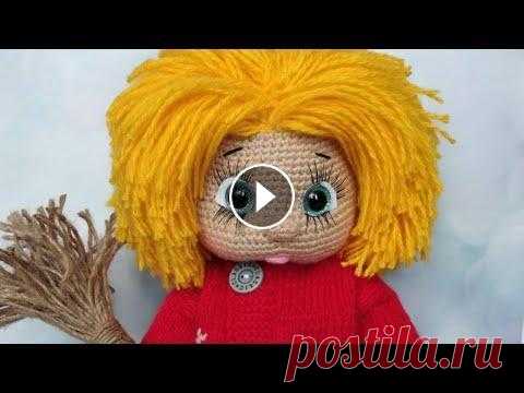 вязанная игрушка- оберег,домовёнок Кузя.. вязанная игрушка- оберег,домовёнок Кузя.....