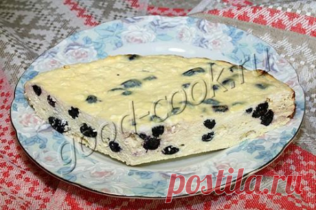 творожная запеканка без сахара и муки, рецепт приготовления