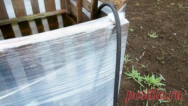 Как быстро сделать емкость для полива на 1000 литров практически бесплатно | Своими руками