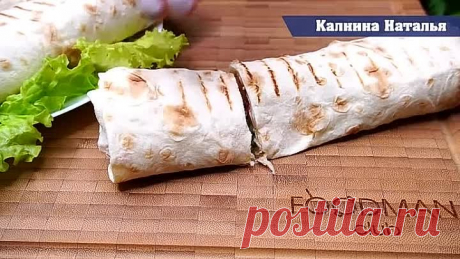 Перекус на скорую руку в дорогу, на работу или просто так!Готовится Просто!