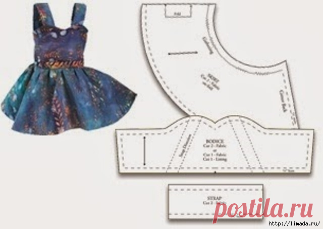 Шитье. Детские летние платья. Идеи. Выкройки.
