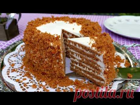 Торт 🍰  на СКОВОРОДЕ (Без Лишних Заморочек )