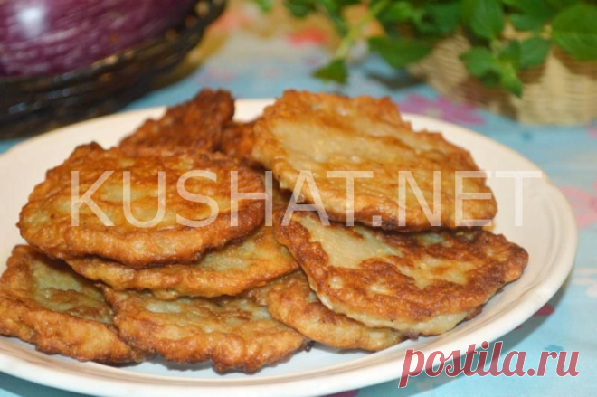 Оладьи из баклажанов. Пошаговый рецепт с фото | Кушать нет