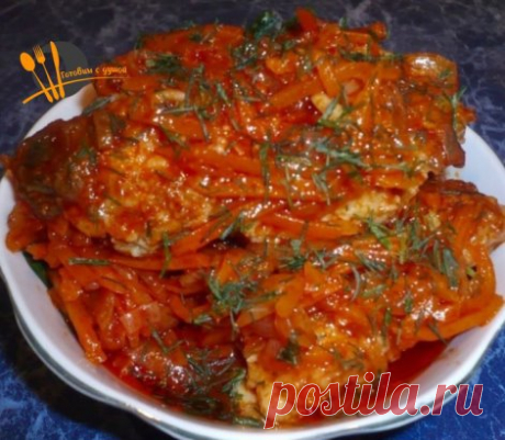 РЫБА пoд вкуснeйшим маринадом