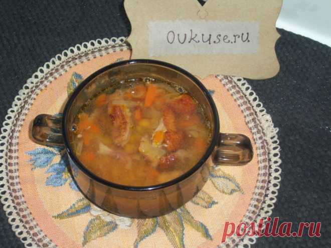 Гороховый суп с копчеными куриными крыльями - Простые рецепты Овкусе.ру