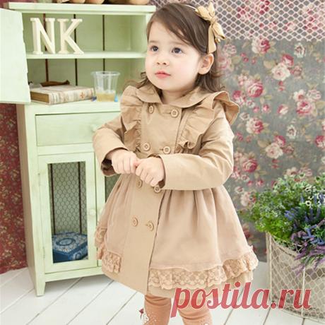 Anlencool Frete grátis 2017 meninas do bebê outono e inverno roupas novo Coreano comércio exterior casaco grosso crianças vestem roupas de bebê em Vestidos de Mãe & Kids no AliExpress.com | Alibaba Group