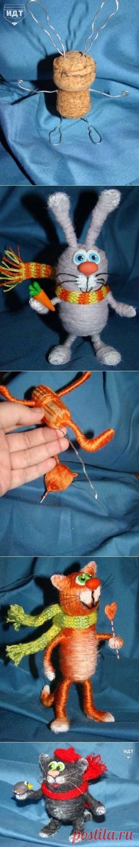 Из винных пробок