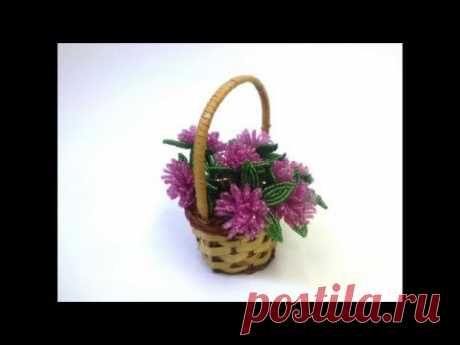 Klee aus Perlen. DIY. Teil 2/2