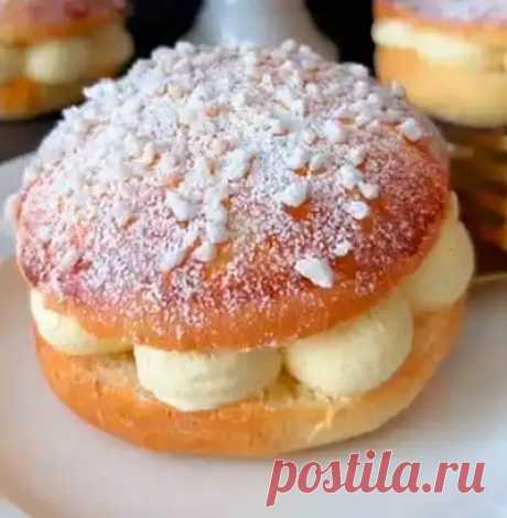 Вкусные пирожные тарт-тропезьен: фото рецепт, пошаговый