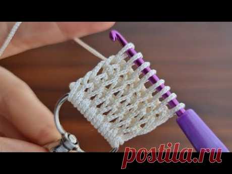 Super Easy Crochet Knitting Belt Model Çok Kolay Çok Gösterişli Örgü Modeli Yapımı