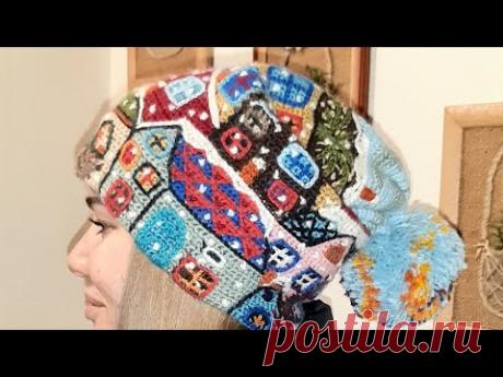 Идеи вязания крючком. Техника интарсия. Наши шапочки, или как это сделать?!