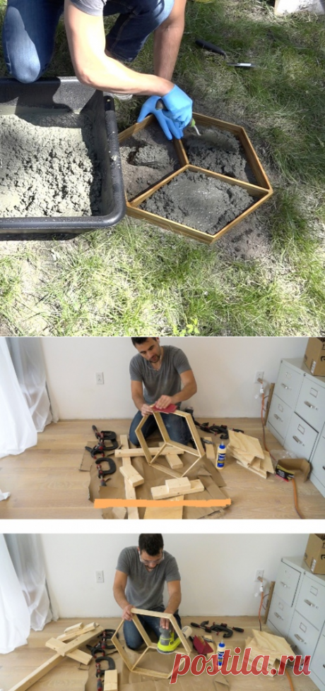 ​Плитка для садовых дорожек — Сделай сам, идеи для творчества - DIY Ideas