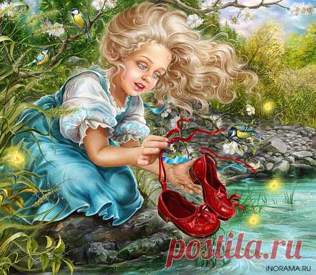 Снежная королева. Художник-иллюстратор Инна Кузубова.