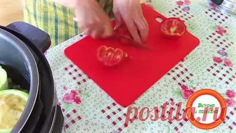 Тушёные, фаршированные кабачки Необычный рецепт ФИБАК Очень вкусно и полезно!