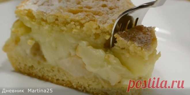 ГЕНИАЛЬНАЯ ШАРЛОТКА С НЕВЕРОЯТНО ВКУСНЫМ ЗАВАРНЫМ КРЕМОМ