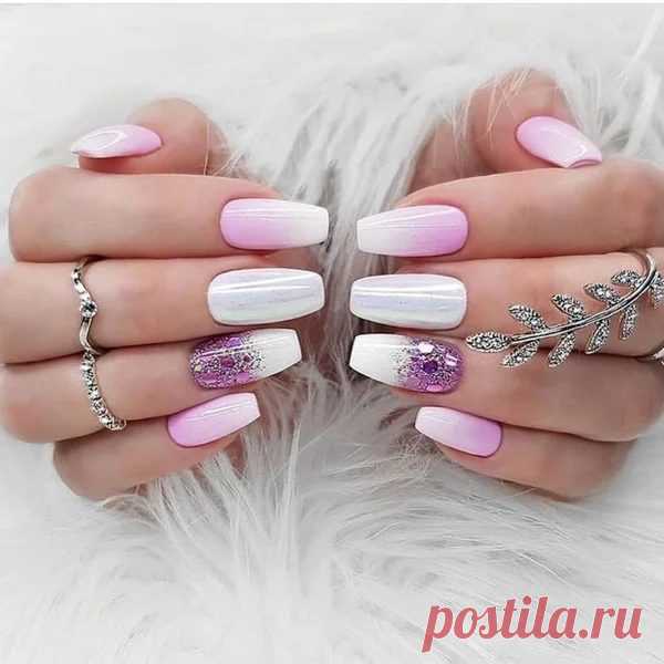 10 изящных вариантов маникюра для самых стильных Нейл-арт – это отдельный вид искусства, который делает женщин более прекрасными. Сейчас в тренде необычный декор и всякие детали, которые преобразят даже