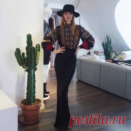 Елена Кулецкая и Ольга Шелест на Fashion Night Out в коллекции H&amp;M Studio #HMSTudioAW16