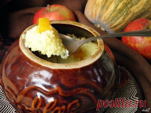 Пшенная каша с тыквой в духовке - пошаговый рецепт с фото на Повар.ру