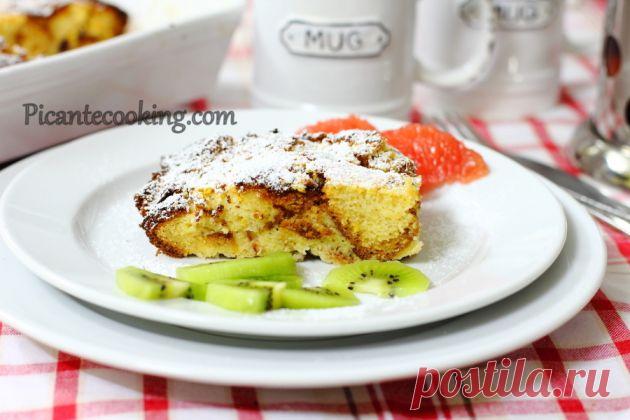 Сладкая страта или пудинг из сдобы