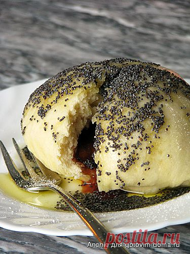 "Снежки" с сочной начинкой • Пироги, пирожки, булочки, пончики