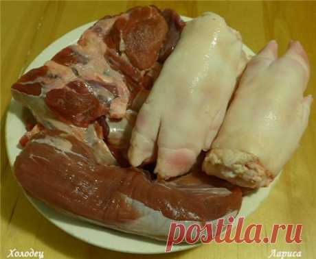 Варим вкусный холодец.
