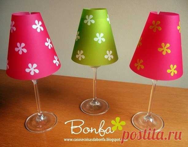 Бокал-светильник — Сделай сам, идеи для творчества - DIY Ideas