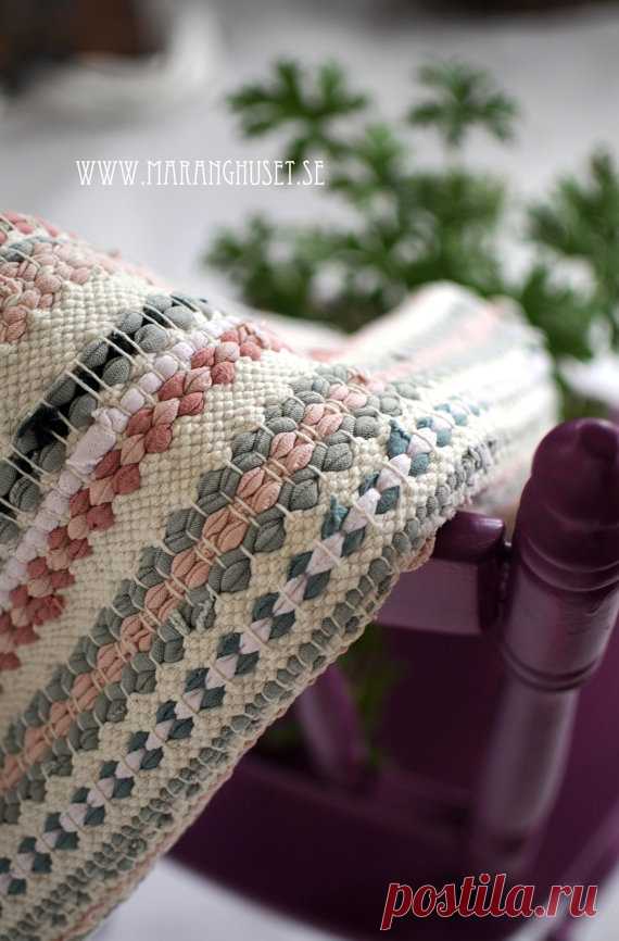 Divine Helena A masterpiece Vintage Rag Rug Hand by Maranghouse
