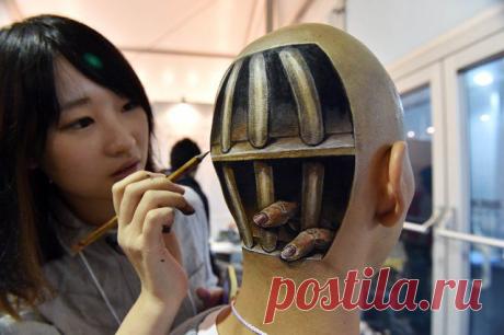 Реалистичный боди-арт