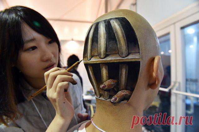 Реалистичный боди-арт