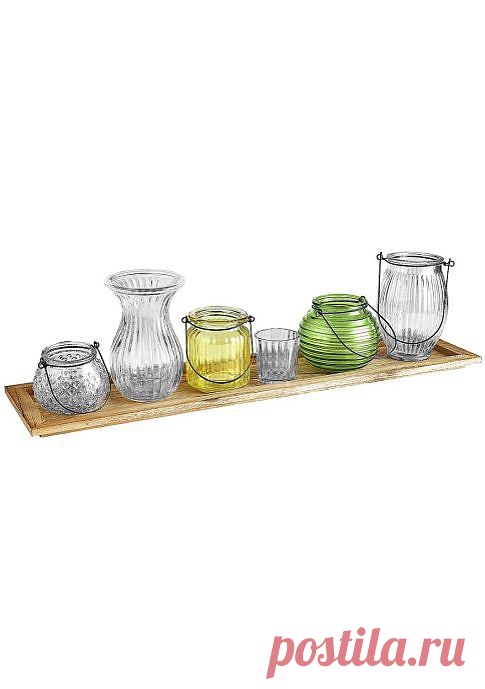 Поднос с мини вазочками