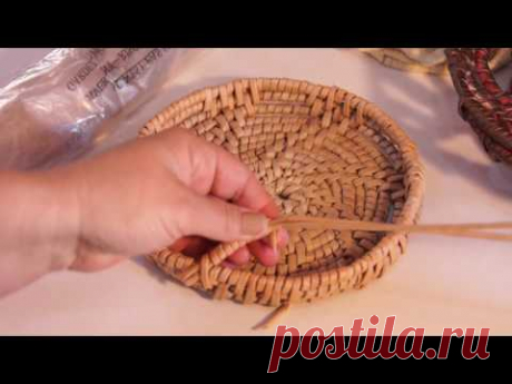 Ажурное окончание плетения. Часть 1 из 3.