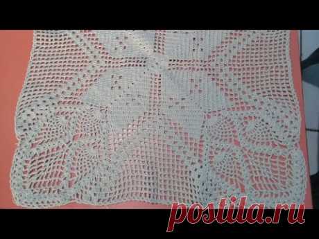 Square ou quadrado de crochê parte 6,para colchas almofada, cortinas e tapetes