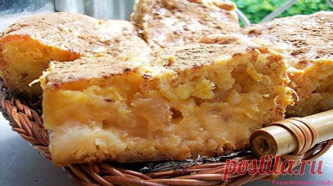 Бабка с яблоками - ochenvkusno.com