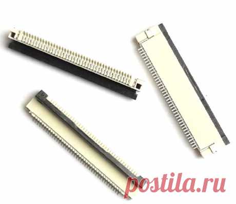 Коннектор 40 pin для FFC FPC шлейфов с фиксатором, нижние контакты, шаг 0,5 мм купить SMD гнездо 40 pin для FFC, FPC плоских шлейфов ноутбуков и планшетов с фиксирующим зажимом Flip-Lock, нижние контакты, шаг 0,5 мм. Доставка почтой по России и за рубеж от 110 руб.