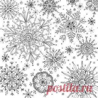 Зимние раскраски 

#рисование@rebenokrazvitie