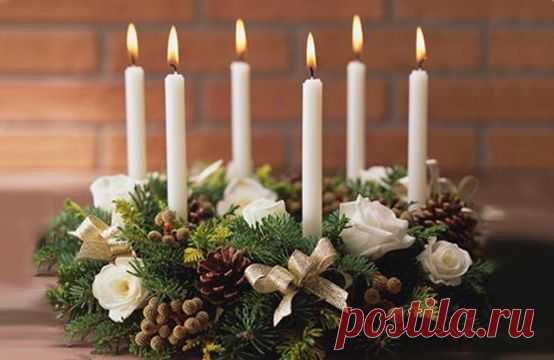 Украшение новогоднего стола