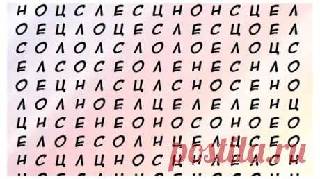 Тест на внимательность: найдите на картинке за 30 секунд слово “Солнце” - Odnaminyta - 31 декабря - 43548597946 - Медиаплатформа МирТесен