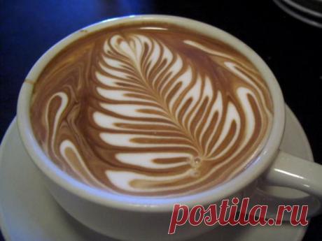 Рисунки на кофе