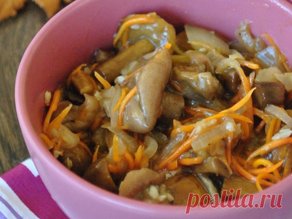 Маслята по-корейски