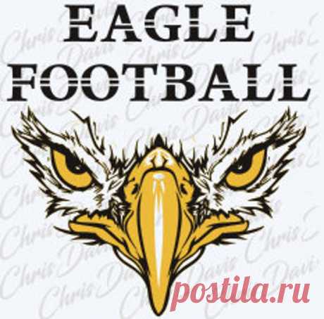 Eagle Football Head Вектор Скачать JPG SVG PNG Вы получите все | Etsy