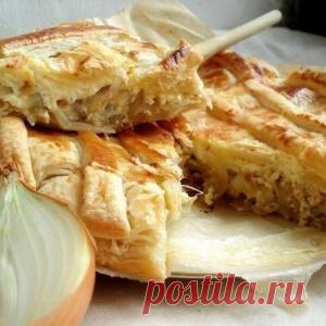 Луковый пирог хорош к завтраку и как перекус - МирТесен